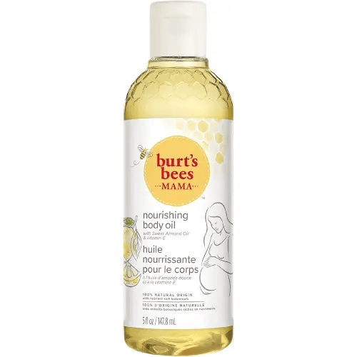 Burt's Bees Mama Body Oil with Vitamin E, 100% Natural Origin, 5 Fluid Ounces