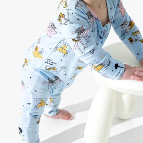 Tom & Jerry: Home Sweet Home Bamboo Convertible Footie