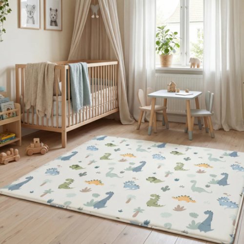Adventure Dreams Play mat – Ultra Thick 1.5" Elasti-Foam for Play & Safety
