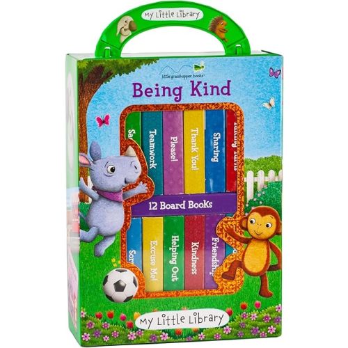 My Little Library: Being Kind (12 Board Books) Hardcover – July 1, 2020