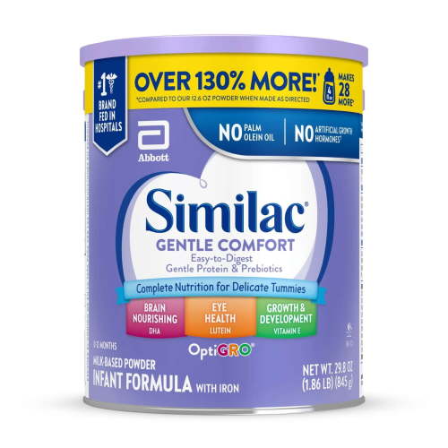Similac Gentle Comfort Powder Baby Formula, 29.8-oz Can
