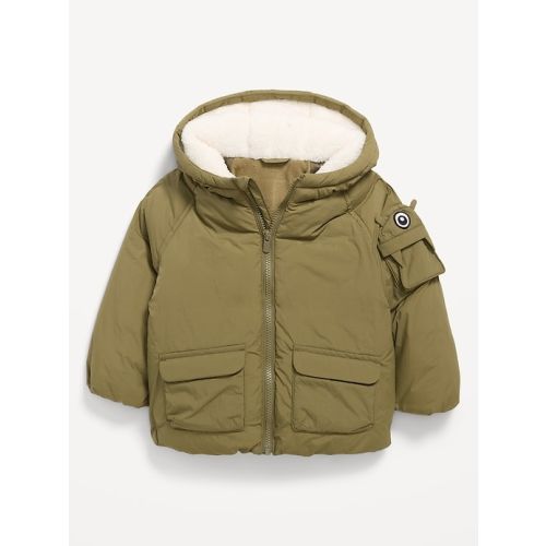 Water-Resistant Unisex Puffer Jacket for Toddler