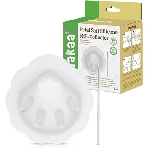Haakaa Petal Passive Soft Silicone Milk Collector, 1 oz 1-PK