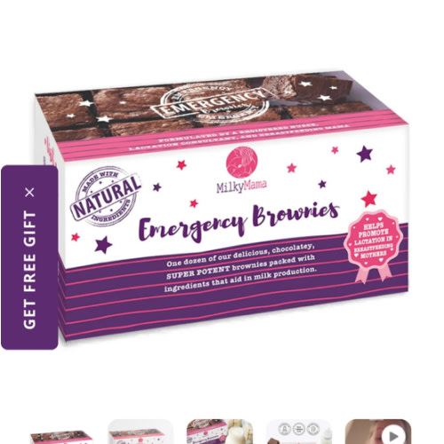 Emergency Lactation Brownies | Fast Milk Supply Boost | Milky Mama