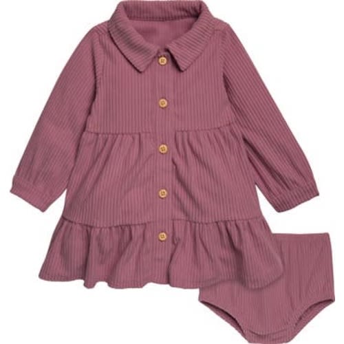 Dress & Diaper Cover Set, 3-6M