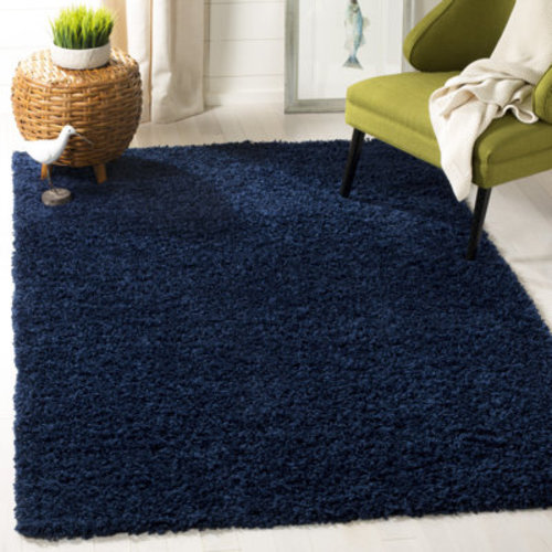 Wrought Studio™ Oceanne Shag Performance Solid Color Rug & Reviews | Wayfair