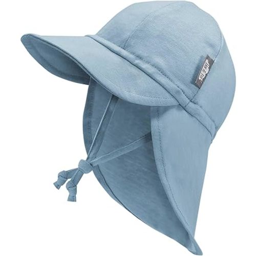 Jan & Jul Infant Sun-hat for Summer with Strings and Neck Flap
