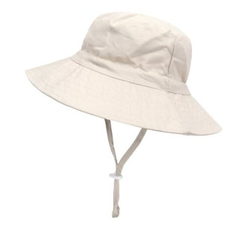 Besolor Toddler Baby Sun Hat Boy Girl Summer Cotton Bucket Hat Kids Adjustable Sun Protection Wide Brim Beach Hat