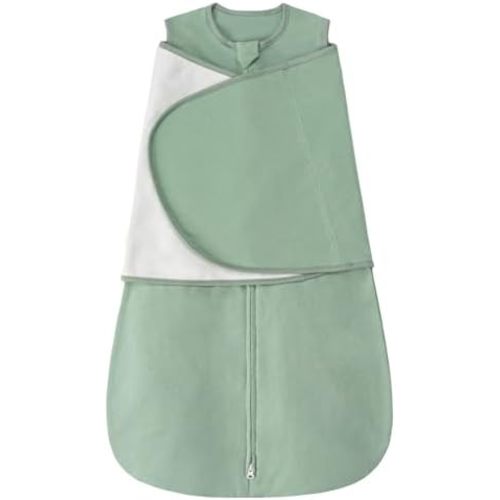 ZIGJOY Baby Swaddle Sleep Sack 0-12 Months, 1.0 TOG, 100% Cotton
