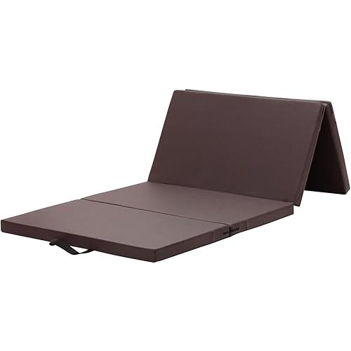 Gymnastics Mat Folding Stretch Mats 71"x31"x2" Exercise Muscle Training Children Play Horizontal Bar Mat Yoga Sports Soundproof Home Use