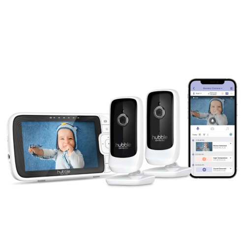 Nursery Pal Link Premium Twin 5" Smart HD Wi-Fi Video Baby Monitor