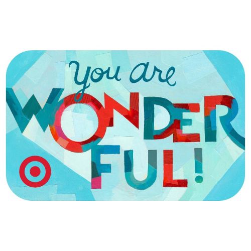 You are Wonderful Target GiftCard $50