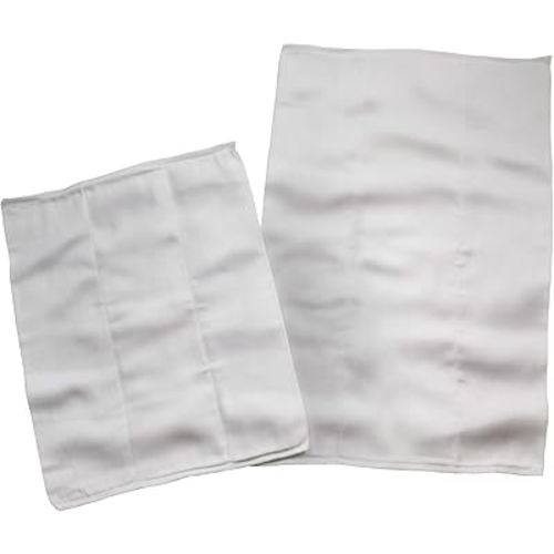 OsoCozy - Chinese Prefolds Cloth Diapers 1 Dozen - Perfect for Burp Cloths or Diapers. Soft and Absorbent for Baby Made of 100% Cotton- Fits 7-15 Lbs. - Size: Infant 4x6x4, 12x16 inches.