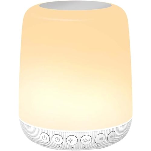 Night Light LED Touch Night Dimmable with 20 Levels of Brightness 4 Timer Rechargeable Battery for Bedroom Baby Nursery Living Room Home for Kids and Adult Breastfeeding Sleep Aid White