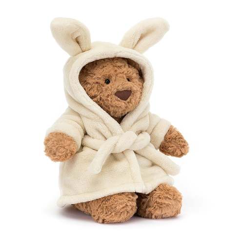 Jellycat Bartholomew Bear bathrobe