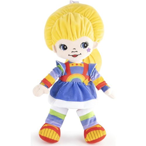 Jay Franco Rainbow Brite Plush Pillow Buddy - Super Soft Stuffed Character Pillow, Polyester Microfiber, 17 Inches