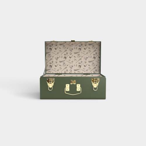 Mini Trunk - Green - St. Louis Sidelines / No Embroidery