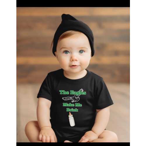 Philadelphia Eagles Onesie, Cute Infant Outfits, Funny Baby Clothes, Baby Shower Gift, Newborn Onesie with Humor