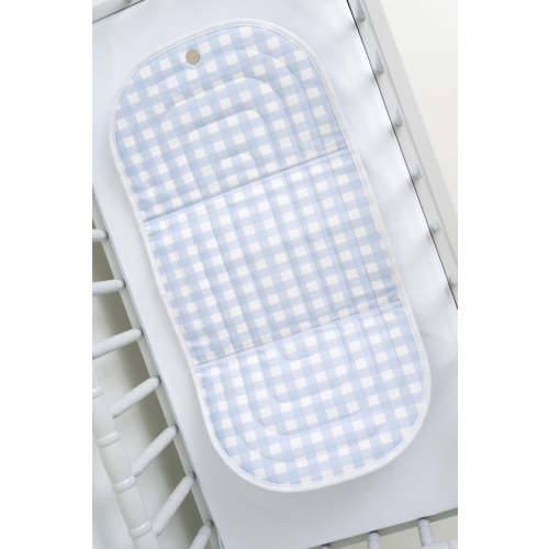 T.B.B.C. x Pluie Pret Changing Clutch Blue Gingham