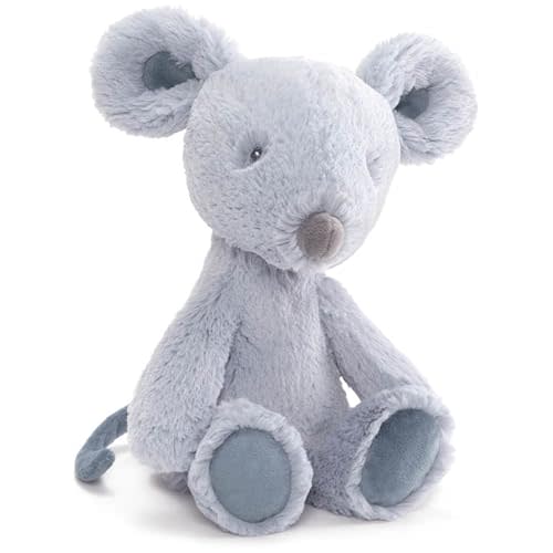 GUND Baby Baby Toothpick Spencer Mouse Plush Stuffed Animal, Grey, 12”, Blue