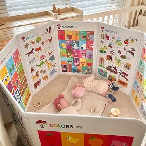 Hattung SayHouse Combo Pack Interactive Learning Set with Magnetic Alphabet, Flashcards, Talking Pen & Foldable Board – Educational Toy for Kids' Early Learning, Spelling, Vocabulary, and More