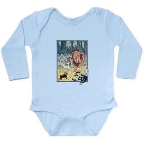 CafePress Vintage Wizard of Oz Long Sleeve Infant Bodysuit Cute Long Sleeve Infant Baby Bodysuit Romper