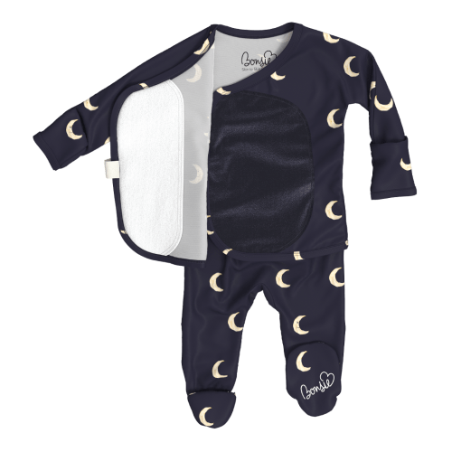 Footie - G'night Moon – Bonsie Skin to Skin Babywear