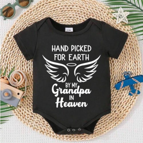 Newborn Baby Boy Letter Printing Cute Bodysuit | SHEIN USA