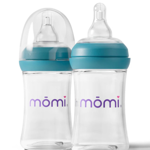 mōmi vibes breast-like bottle sets - lagoon