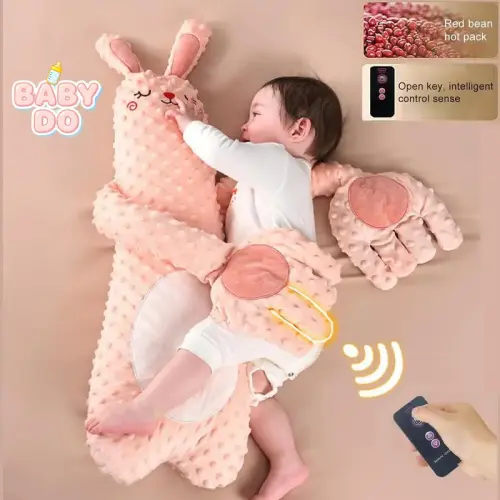 Baby Soothing Pillow Palm Shape - 3-Level Adjustable Mother Simulated - TikTok Shop