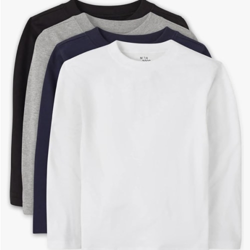 (Size 9-12m) The Children'S Place Baby-Boys And Toddler Basic Long Sleeve Tee