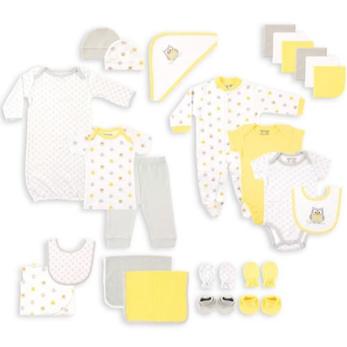 BabyVision® Luvable Friends® Size 0-6M 24-Piece Owl Deluxe Gift Cube in Grey