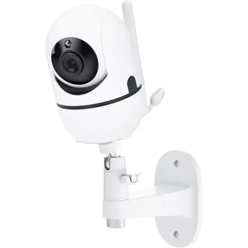 Baby Monitor Mount for HelloBaby HB65/HB40/HB6550/HB6560/HB6148/HB66/HB6339/HB6550 Pro, ANMEATE SM935E, 360° Adjustable Baby Camera Wall Mount for Hellobaby Monitor, Two Ways to Install