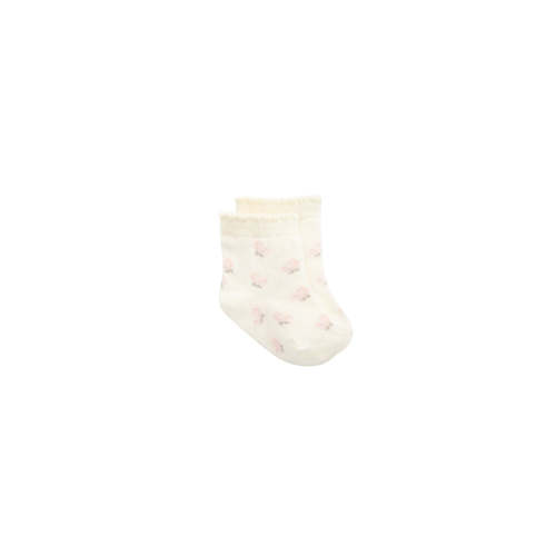 Maya Jacquard Sock - Egret – Jamie Kay USA