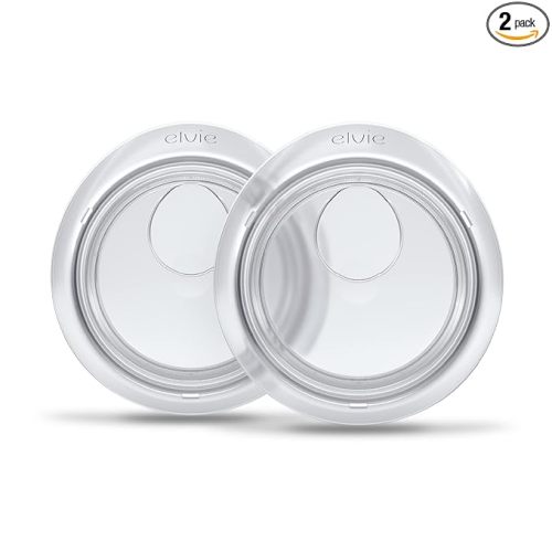 Elvie Catch - Milk Collection Shells - Discreet, Leak-Protection, Reusable Silicone Cups - Collect Up to 1oz - Breastfeeding Essentials - Set of Two