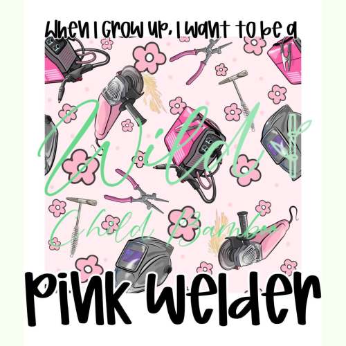 (PRE ORDER) Pink welder