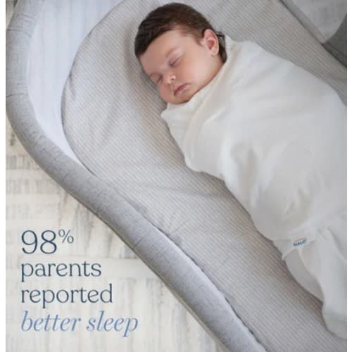 Cream Cotton Baby Swaddle - Newborn | HALO