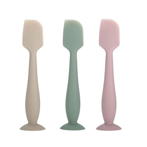 Diaper Cream Spatula Butt Spatula Baby Diaper Spatula, Soft Silicone Butt Paste Spatula Diaper Rash Cream Applicator Diaper Cream Brush with Suction Cup Base
