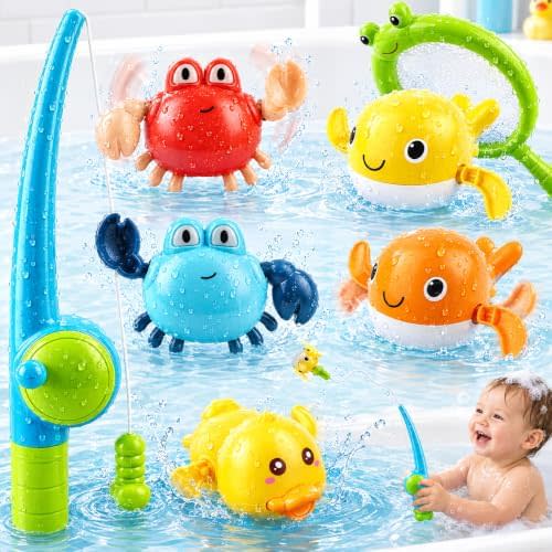 TOY Life Magnetic Fishing Bath Toy Set for Toddlers, Ages 1-3