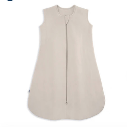 HALO - 1.5 TOG supersoft bamboo wearable blanket, double zipper sleeping bag with weighted feel - oat