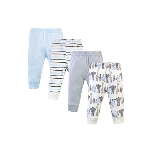 4-Pack Pants Bottoms Set, 6-9M- Only a few left