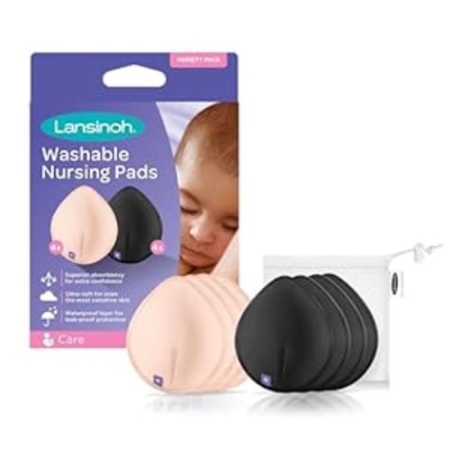Lansinoh Washable Nursing Pads (10 Count)
