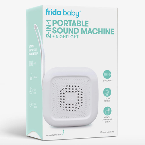 Fridababy® 2-in-1 Portable Baby Sound Machine and Nightlight