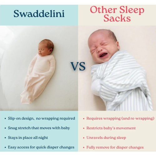 Pink Swaddle Sleep Sack – Swaddelini