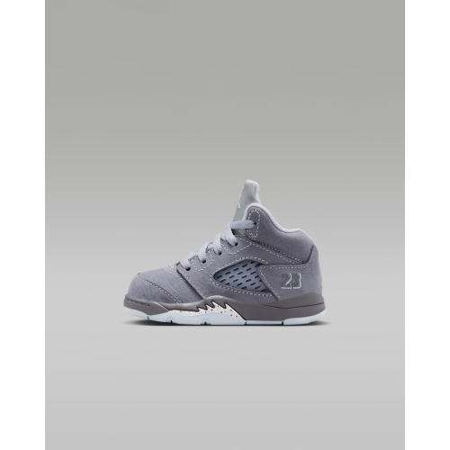 Jordan 5 Retro "Wolf Grey" Baby/Toddler Shoes. Nike.com