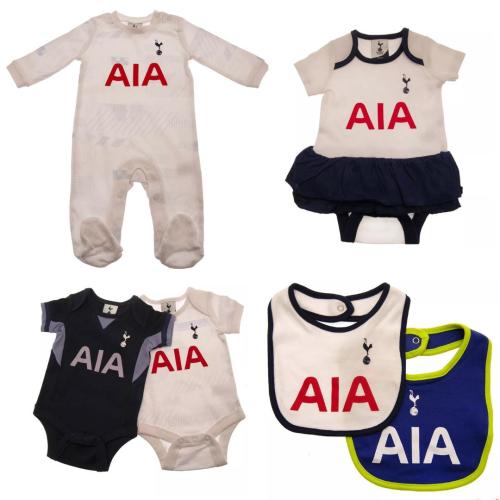 Tottenham Hotspurs FC Baby Football Clothing - Baby Vests, Bibs, Baby Tutu, Sleepsuit
