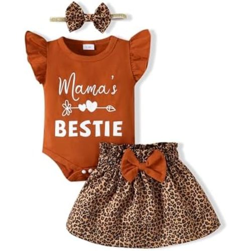 SUNNY PIGGY Baby Girl Clothes Newborn Dress Infant Romper Sleeveless Summer Outfit Cute Toddler Clothing Skirt Set