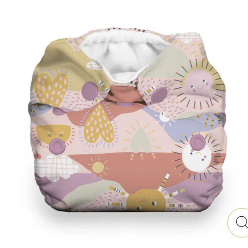 Thirsties Natural Newborn All-in-One: Snap Closure (for newborns)