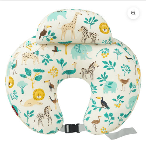 Wraparound Nursing Pillow with Safety Edge And Adjustable Strap - Babies Mall