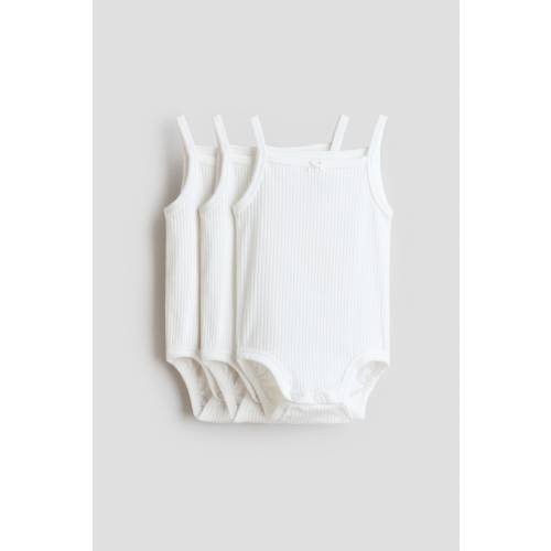 3-PACK SLEEVELESS BODYSUITS